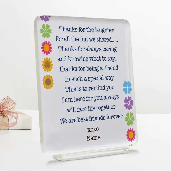 Friends Forever Personalised Friendship Keepsake-2
