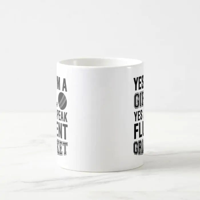 Speak Fluent Cricket Coffee Mug-4