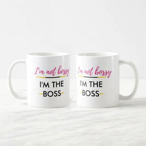 I'M The Boss Coffee Mug