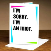 Personalised I Am Sorry Greeting Card-1