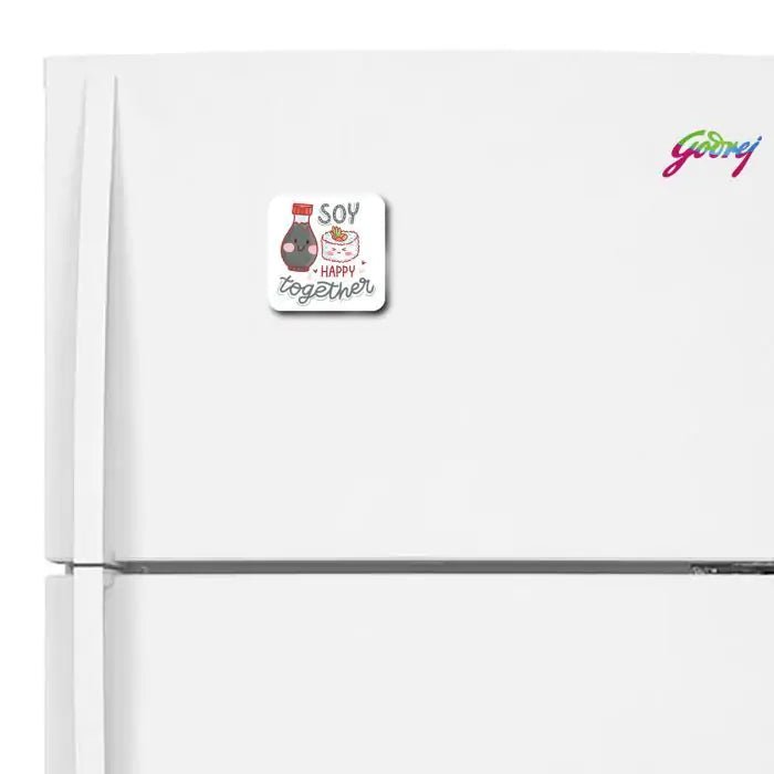 Soy Happy Together Fridge Magnet