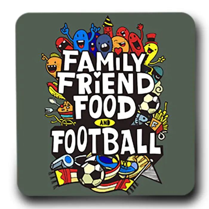 Food & Football Fridge Magnet