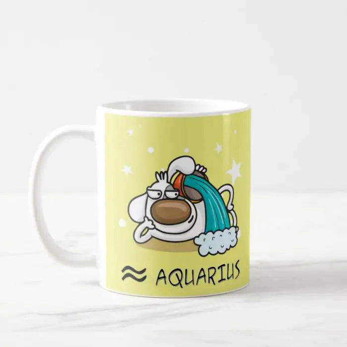 Friendly Aquarious Coffee Mug