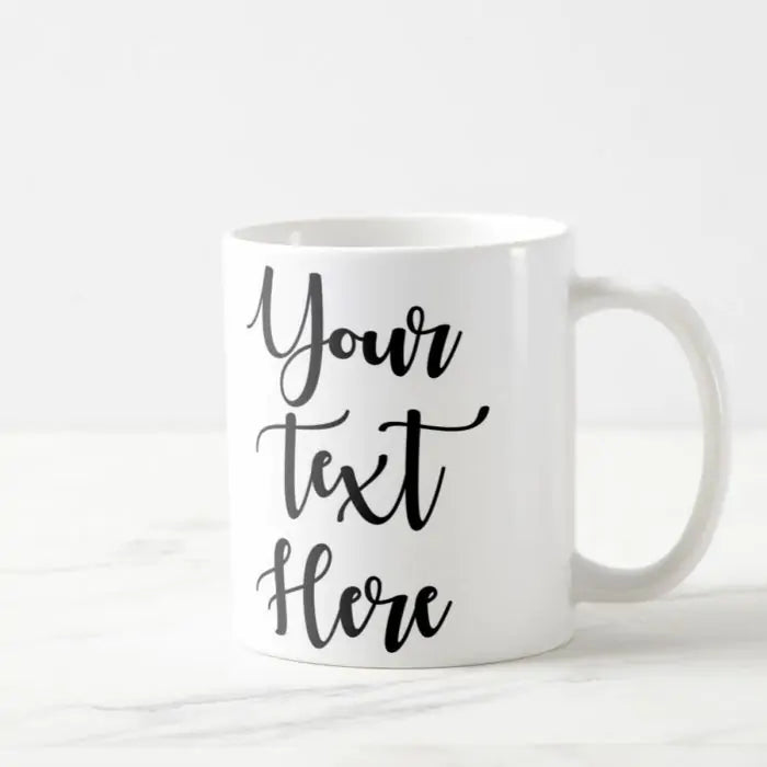 Personalised Text Ceramic Mug-1