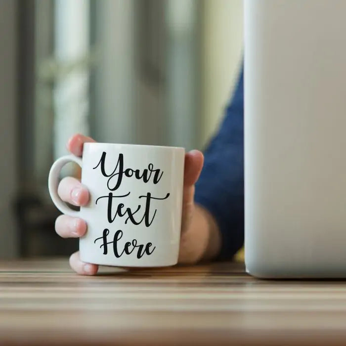 Personalised Text Ceramic Mug-5