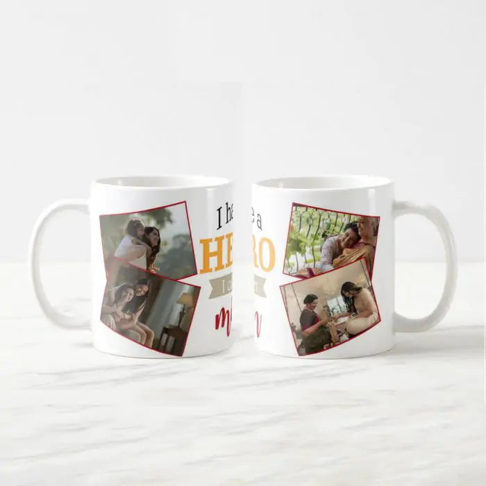 I Have A Hero My Mom Coffee Mug Gift For Mother's Day 4