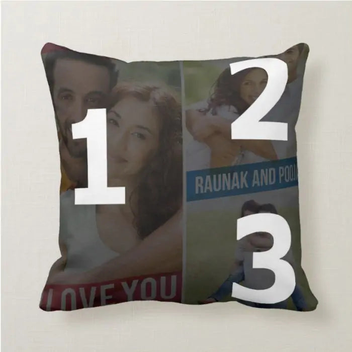 Personalized I Love You Cushion Gift for Valentine's Day 5