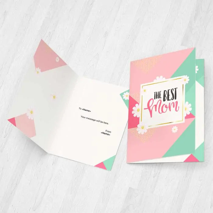 Personalised Love You Mom Greeting Card-2