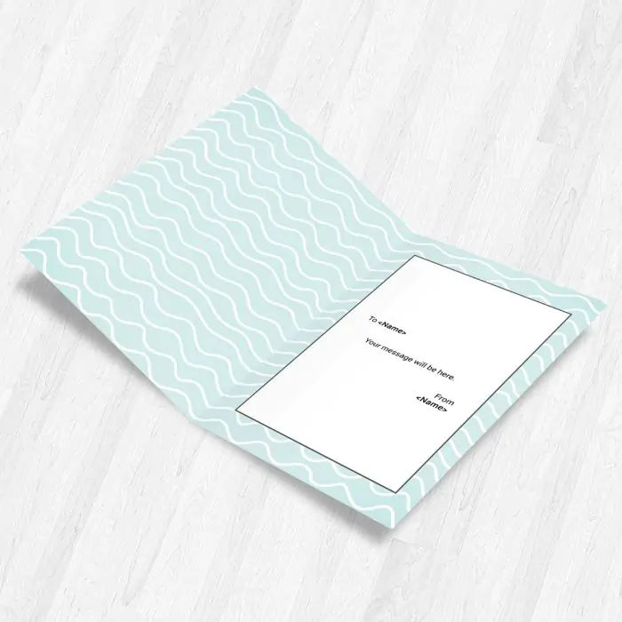 Personalized Best Mom With Message Greeting Card Gift For Mother's Day 3
