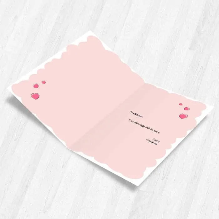 Personalised Best Mom With Message Greeting Card Gift For Mother 3