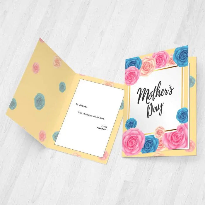 Customized Best Mother's Day Greeting Card Gift For Mom 2