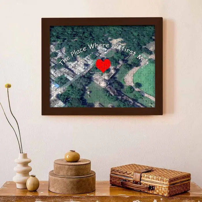 Personalised The Place Where We First Met Puzzle-1