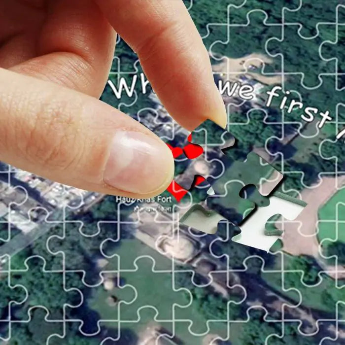 Personalised The Place Where We First Met Puzzle-2