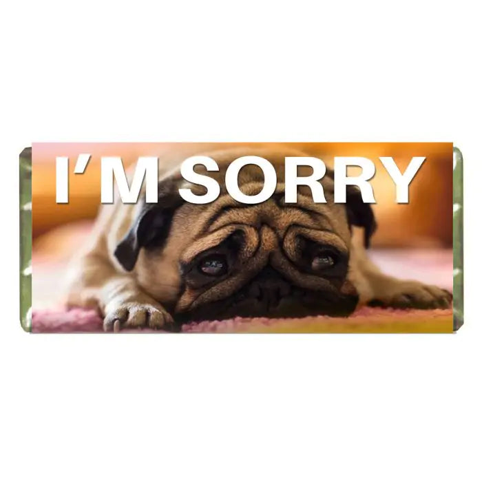 Personalised Sweet Sorry Choco Bar