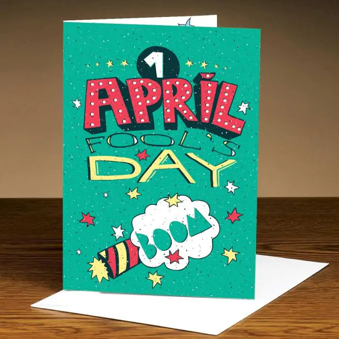 Personalised Happy April Fool's Day Greeting Card