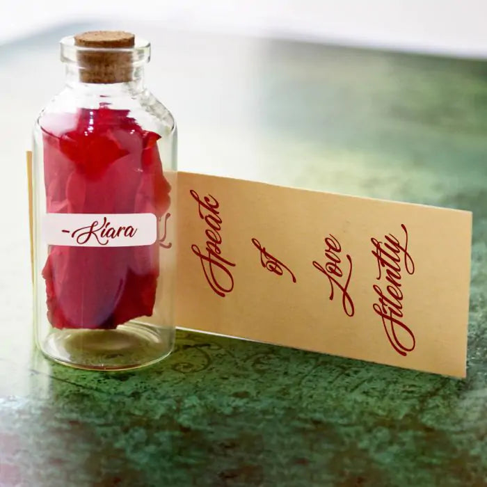 My Love is Like A Red Rose - Message Bottle-2