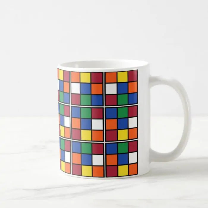 Rubik Cube Coffee Mug-1