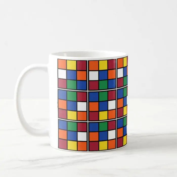 Rubik Cube Coffee Mug