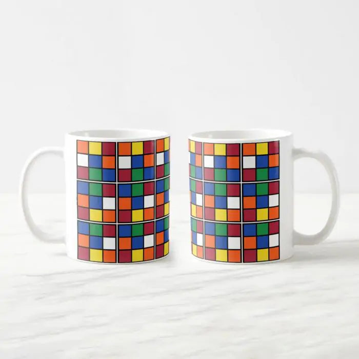 Rubik Cube Coffee Mug