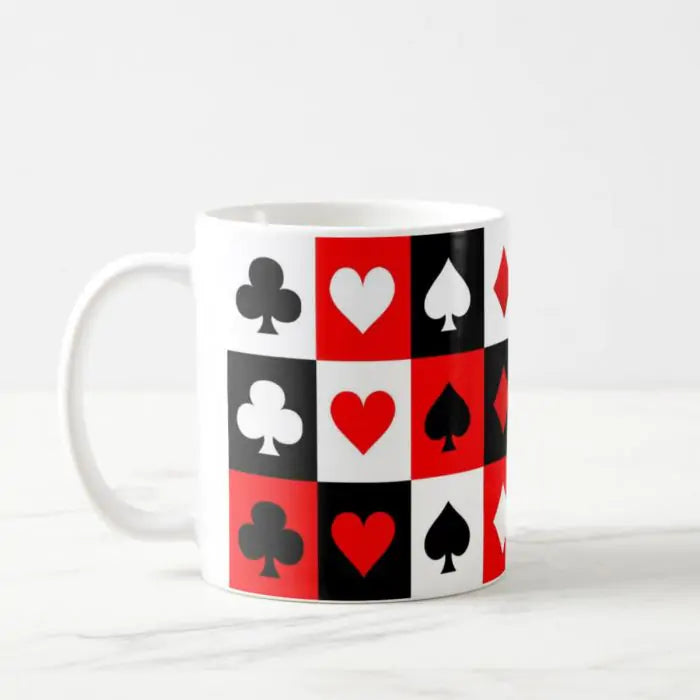 Playing Card Suits Mug