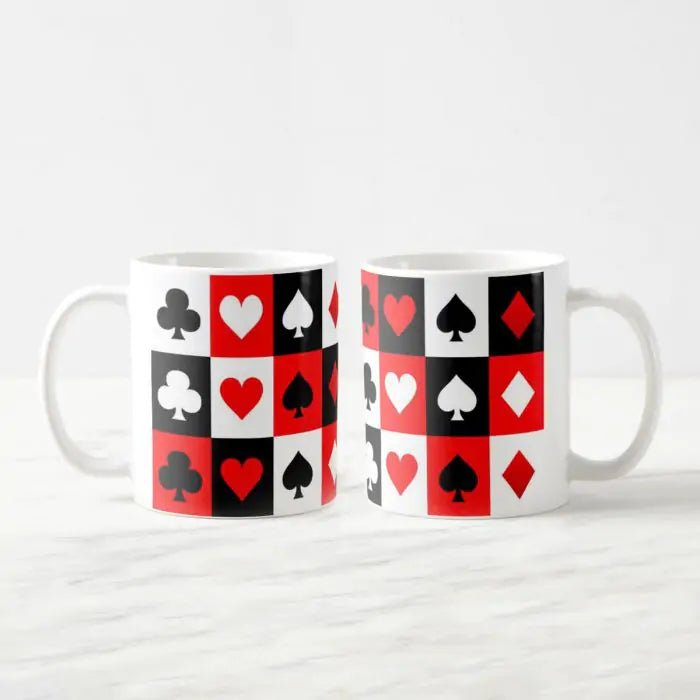 Playing Card Suits Mug