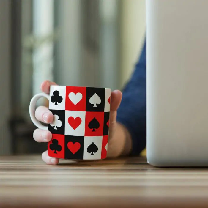 Playing Card Suits Mug-5