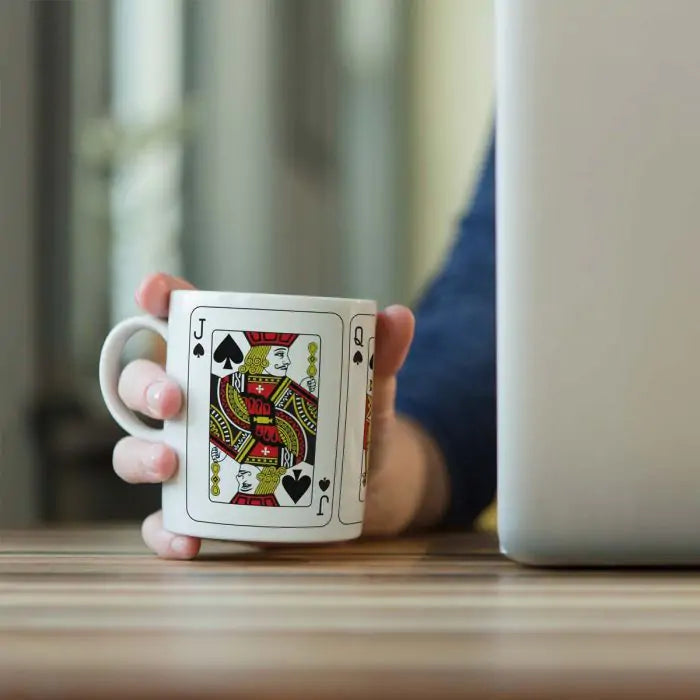 Jack, King & Queen Playing Card Mug-5
