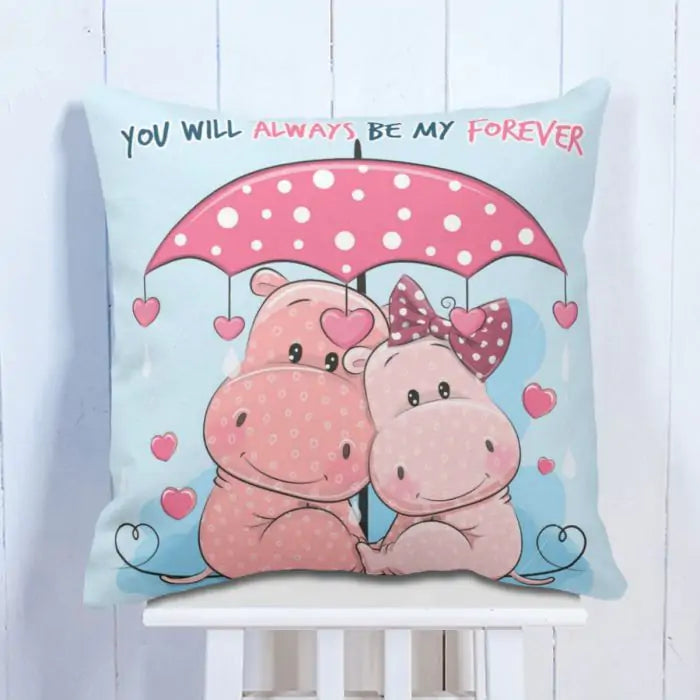 You Will Always Be My Forever Cushion Gift For Valentine's Day 1