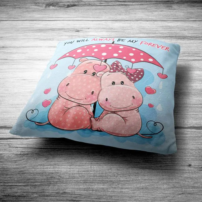 You Will Always Be My Forever Cushion Gift For Valentine's Day 2