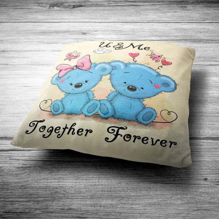 U & Me Together Forever Cushion Gift For Valentine's Day 2