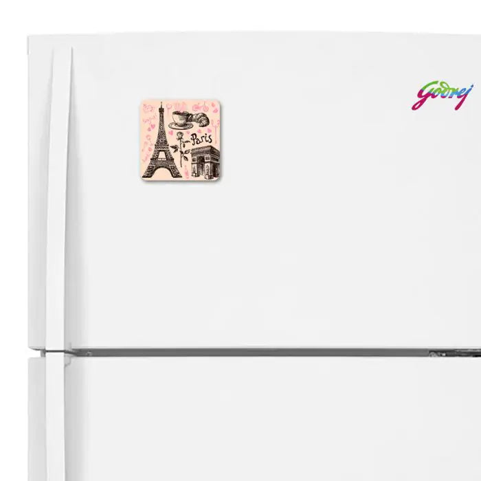 Bonjour Paris Fridge Magnet-2