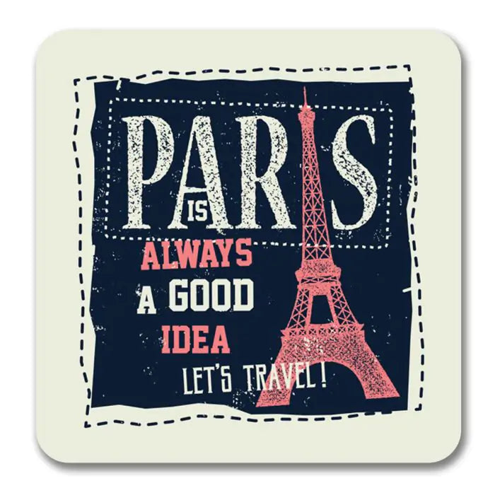 Paris A good Idea Fridge Magnet-1
