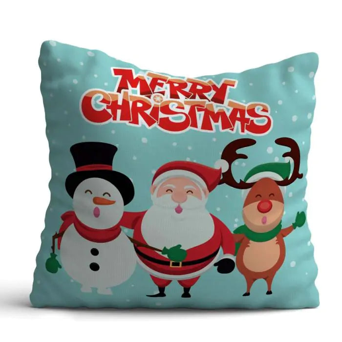 Santa and Friends Cushion