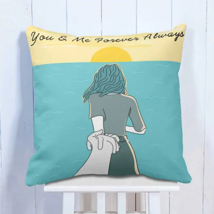 You & Me Forever Always Cushion Gift For Valentine's Day 5