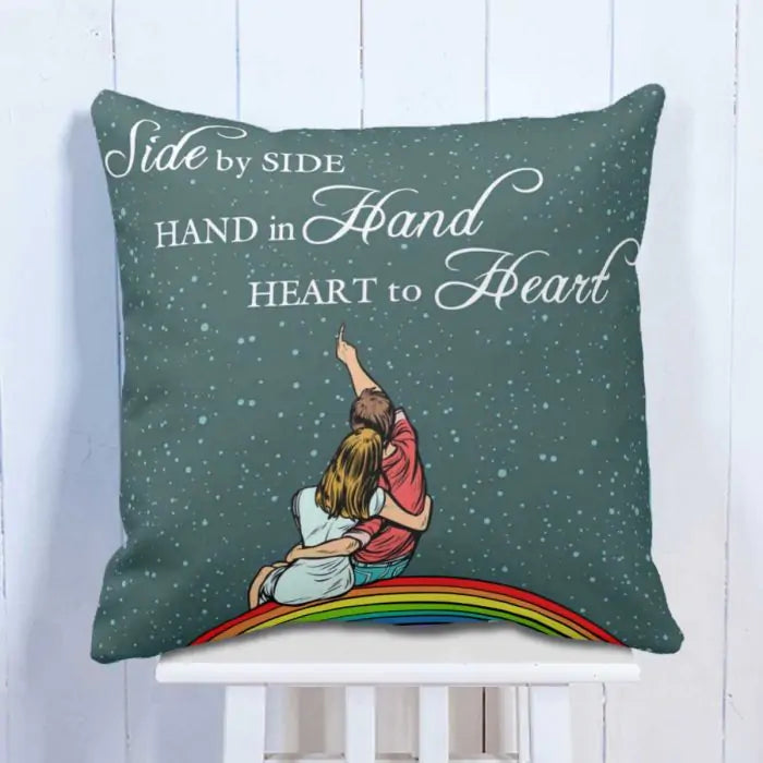 Heart To Heart Cushion Gift For Valentine's Day 5