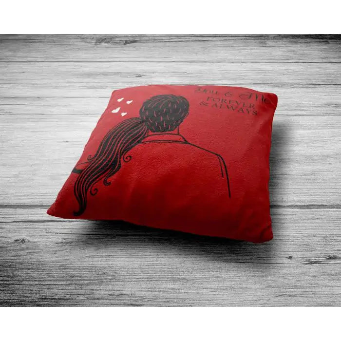 You & Me Forever & Always Cushion Gift For Valentine's Day 4