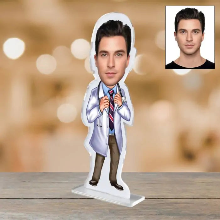 Personalised Male Doctor Caricature-2