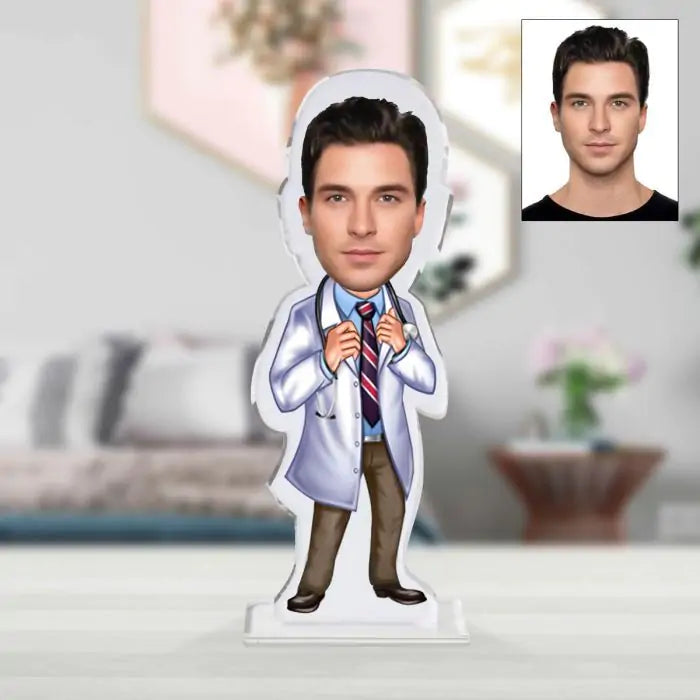 Personalised Male Doctor Caricature-3