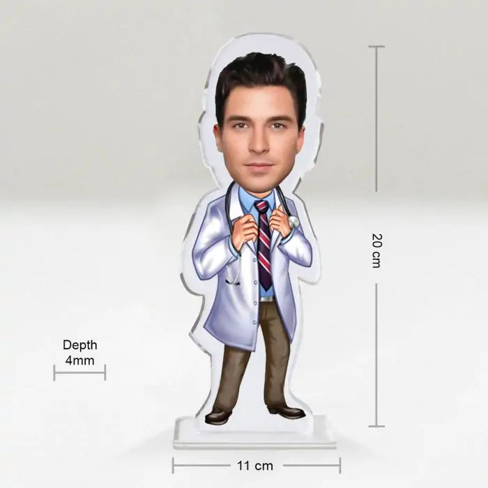 Personalised Male Doctor Caricature-5