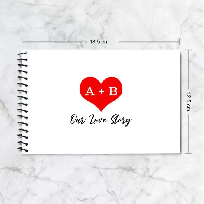 Personalised Love Journal with Photos - Our Love Story-3