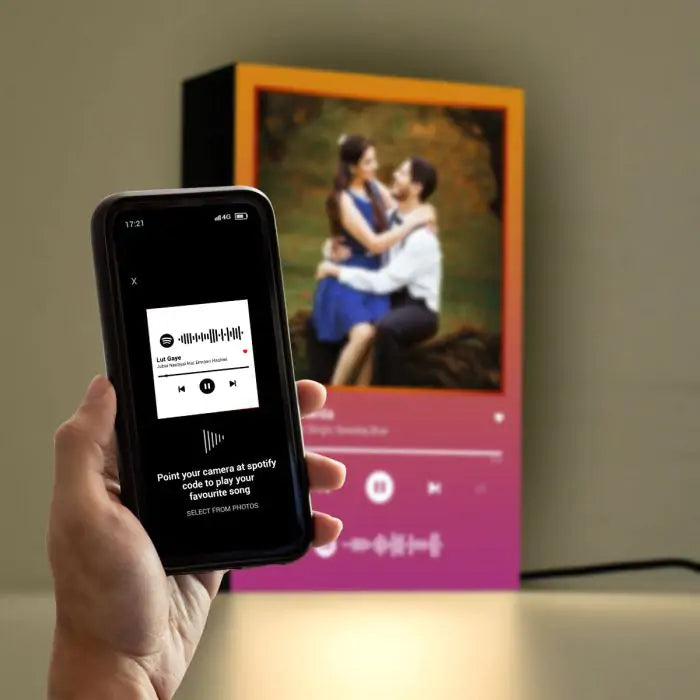 Personalised Spotify Box Lamp-3