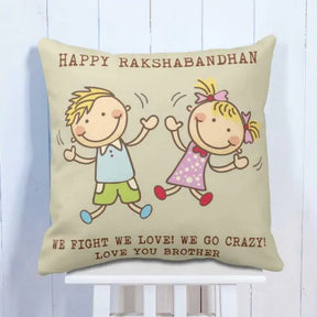 Happy RakshaBandhan Brother Cushion
