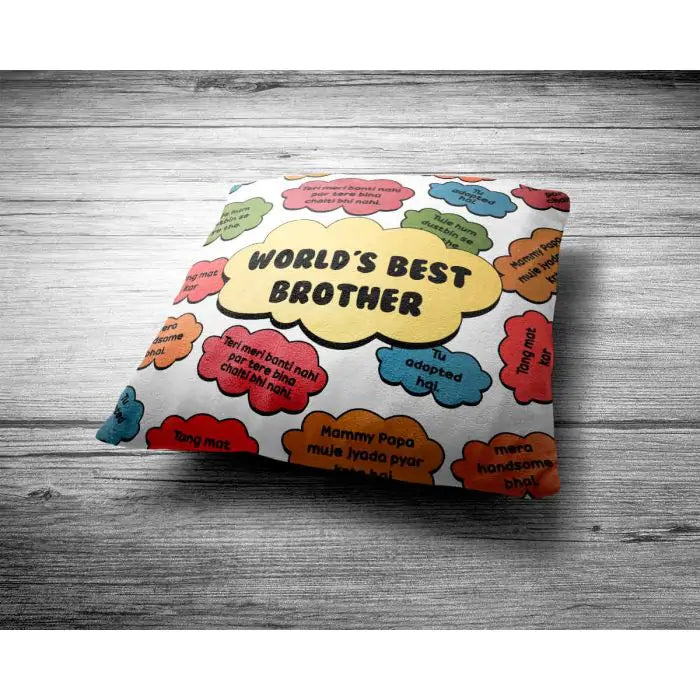 Worlds Best Brother Cushion