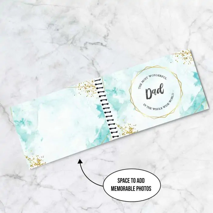 Customized Most Wonderful Dad Book Gift For Father's Day 6