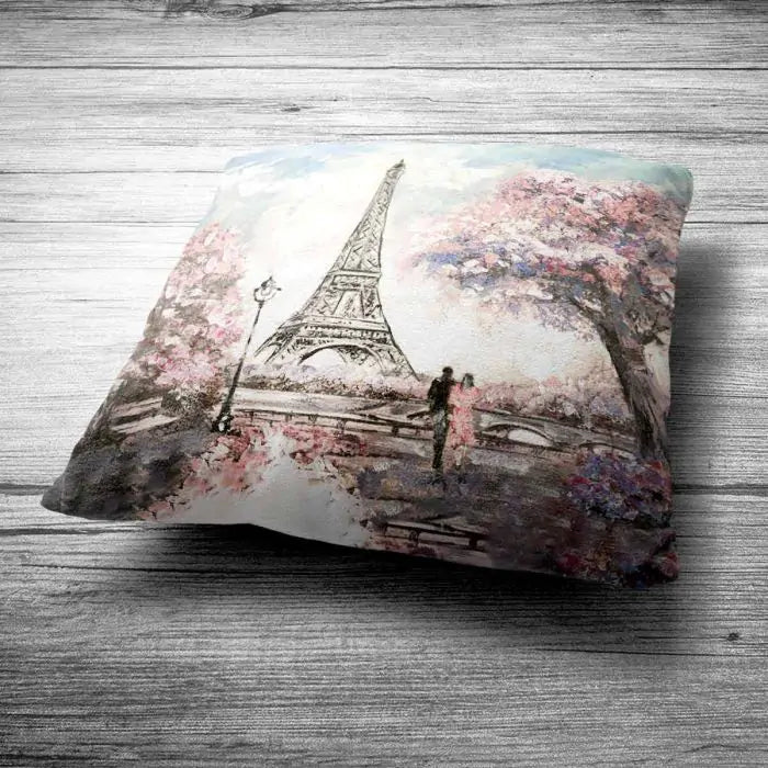 Beautiful Day In Paris Cushion Gift For Couple 2