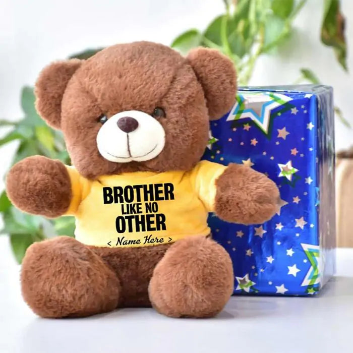 Personalised Brother Like No Other T-Shirt Teddy-1