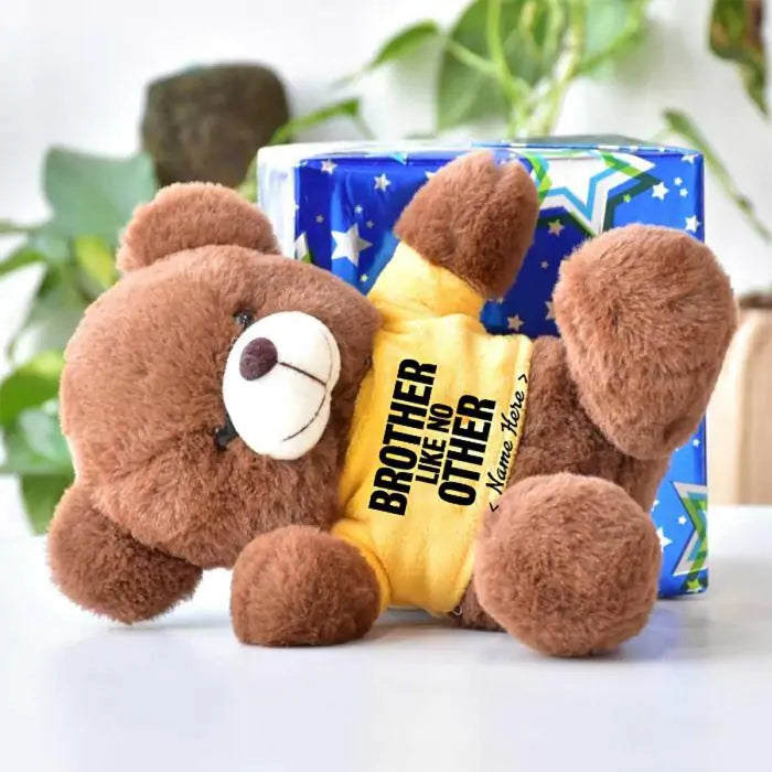 Personalised Brother Like No Other T-Shirt Teddy-2
