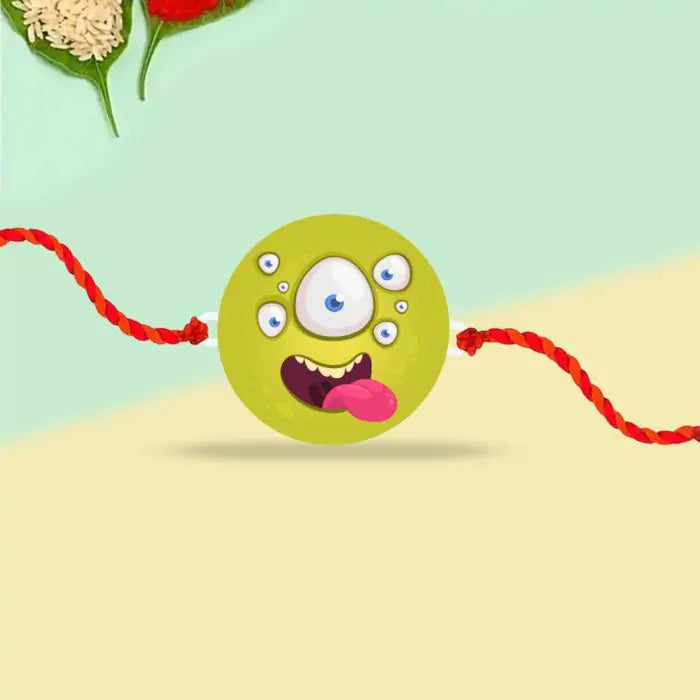 Cute Monster Brother Rakhi-1