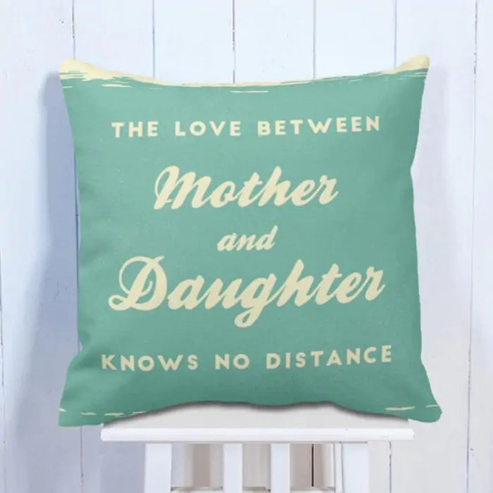 Mother and Daughter Knows No Distance Cushion