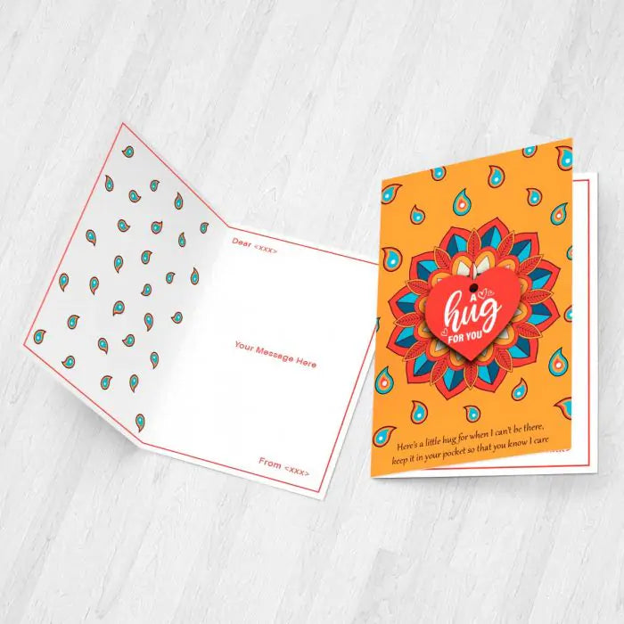 A Hug for You Card with Fridge Magnet-3